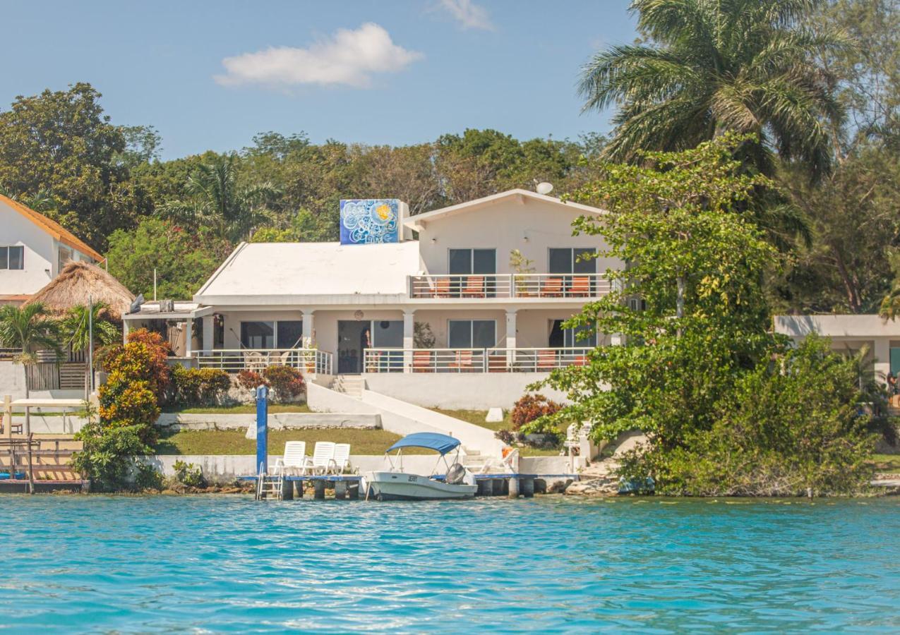Casa Sol Y Luna Bacalar Bed & Breakfast ภายนอก รูปภาพ
