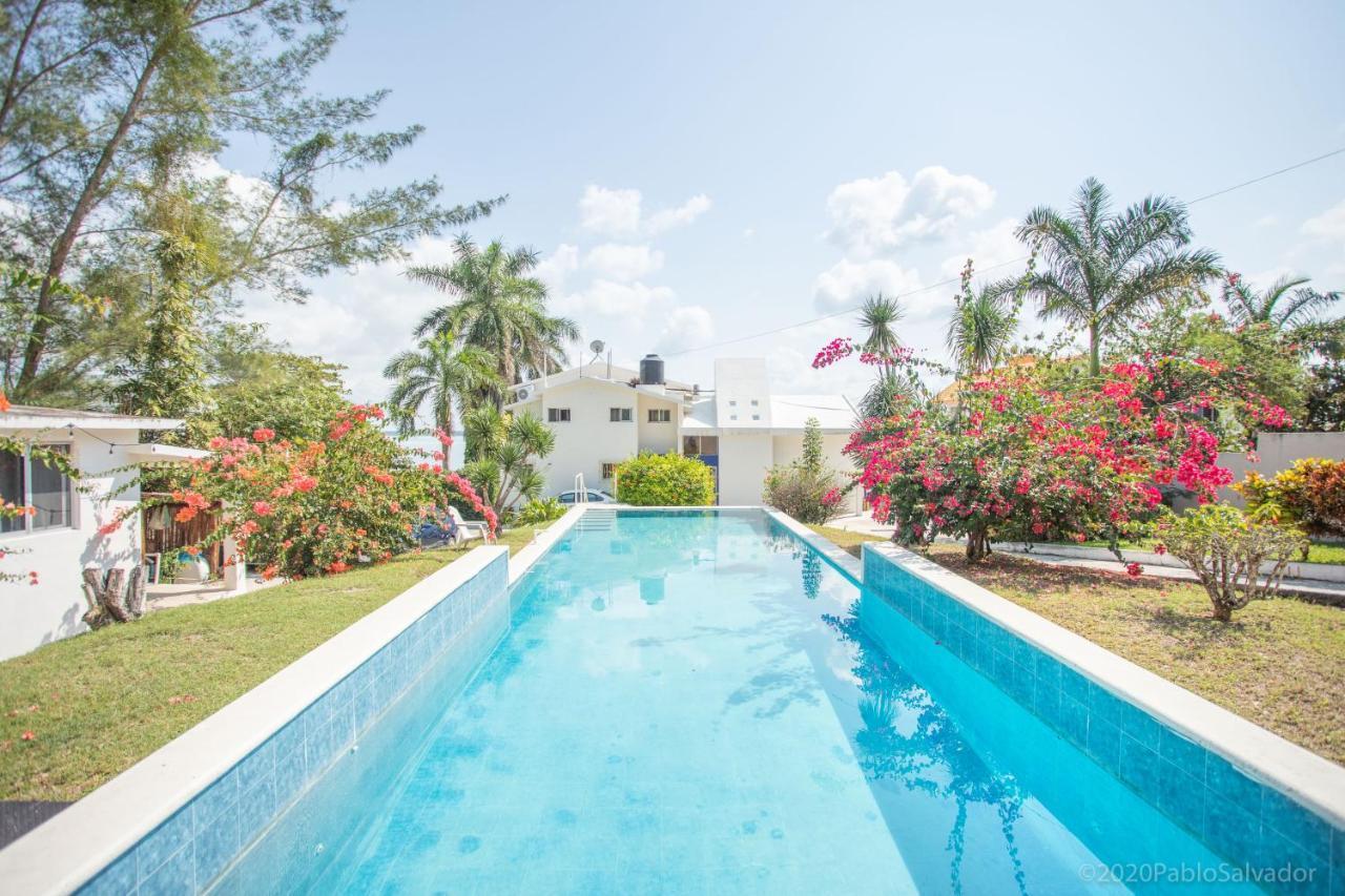 Casa Sol Y Luna Bacalar Bed & Breakfast ภายนอก รูปภาพ