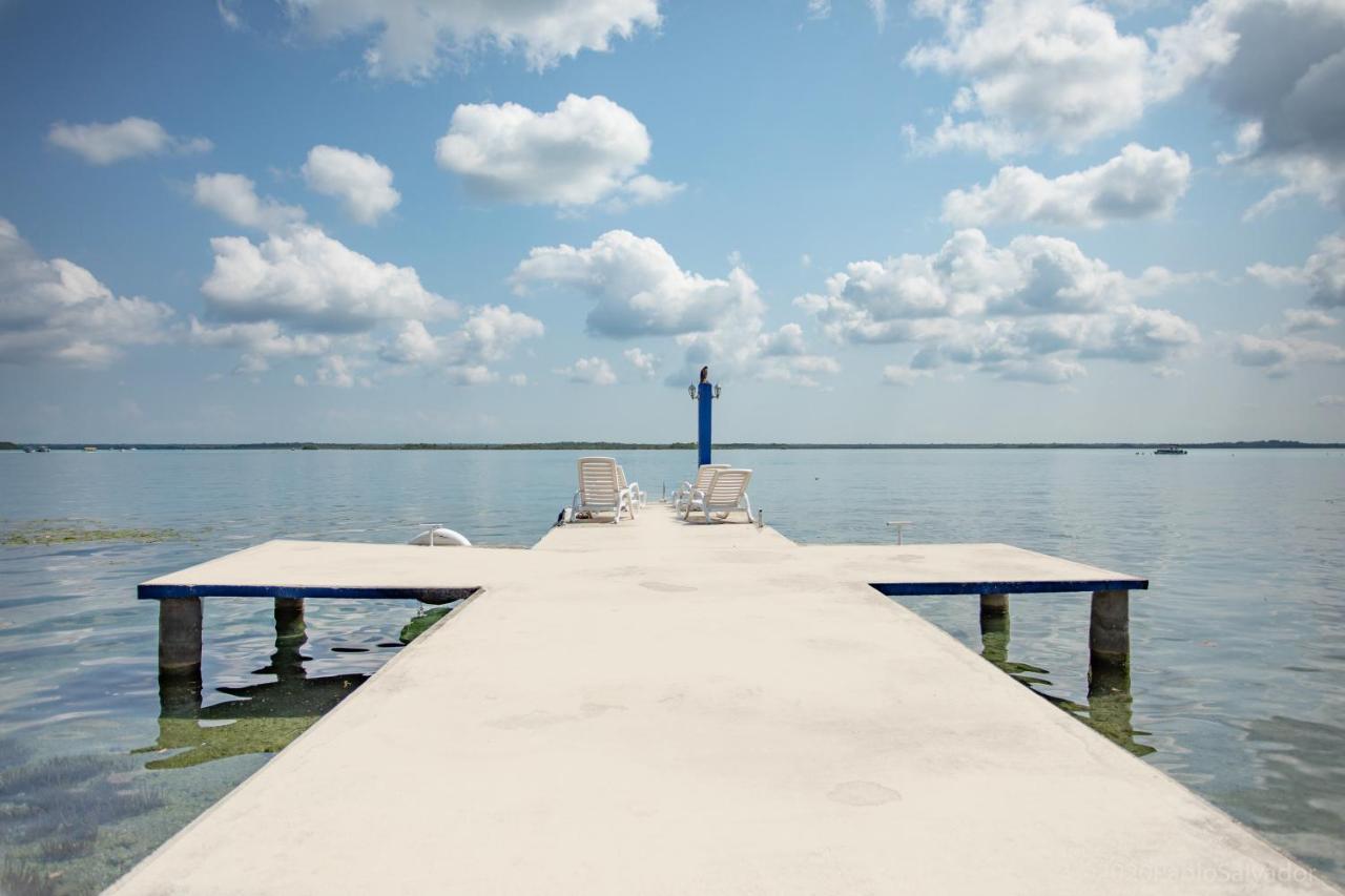 Casa Sol Y Luna Bacalar Bed & Breakfast ภายนอก รูปภาพ